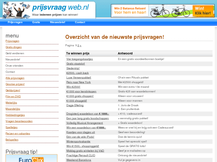 www.prijsvraagweb.nl