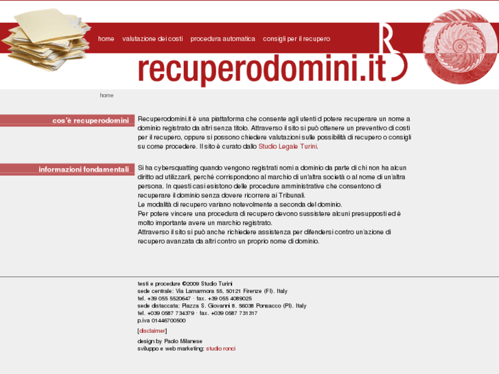 www.recuperodomini.it