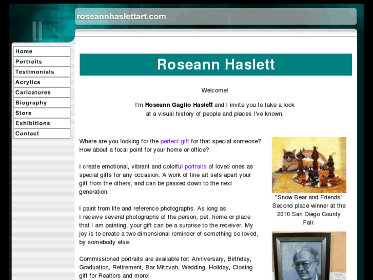 www.roseannhaslettart.com