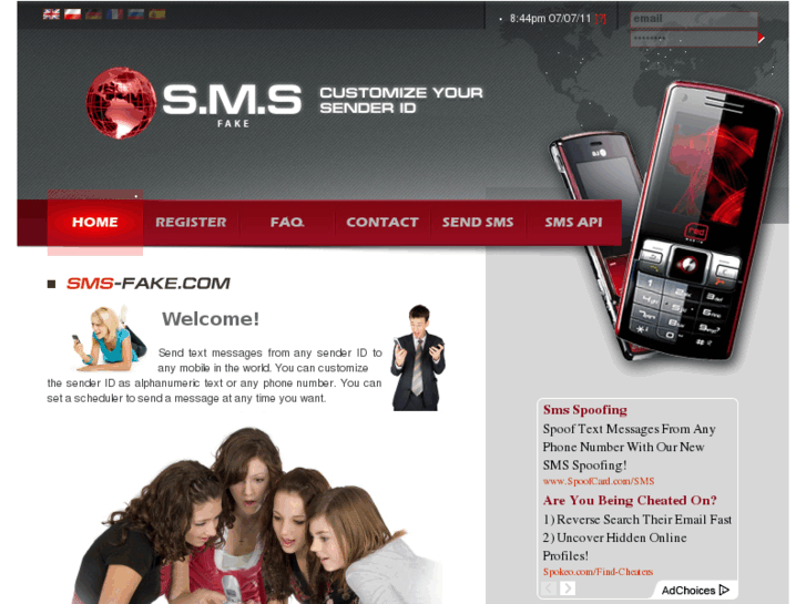 www.sms-fake.com