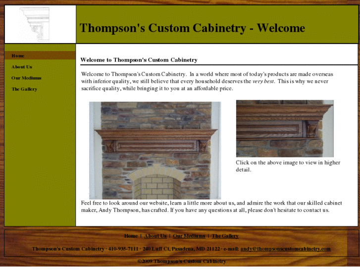 www.thompsonscustomcabinetry.com