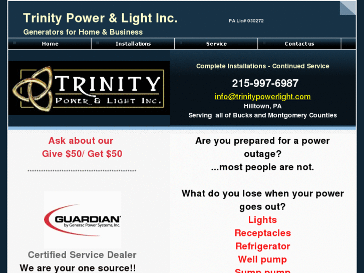 www.trinitypowerandlight.com