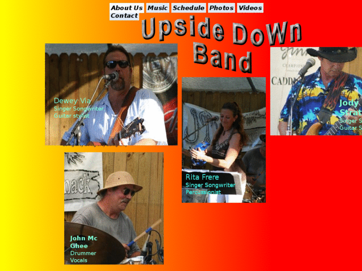 www.upsidedownband.com