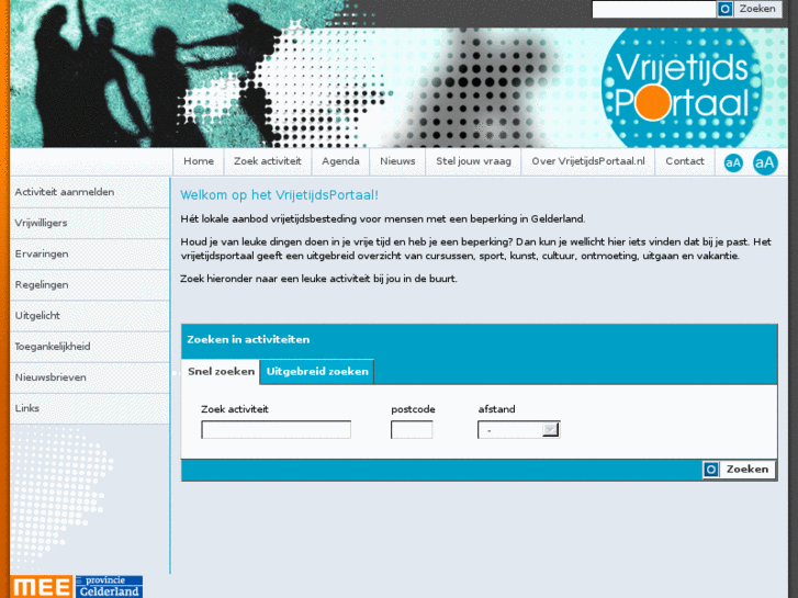 www.vrijetijdsportaal.nl