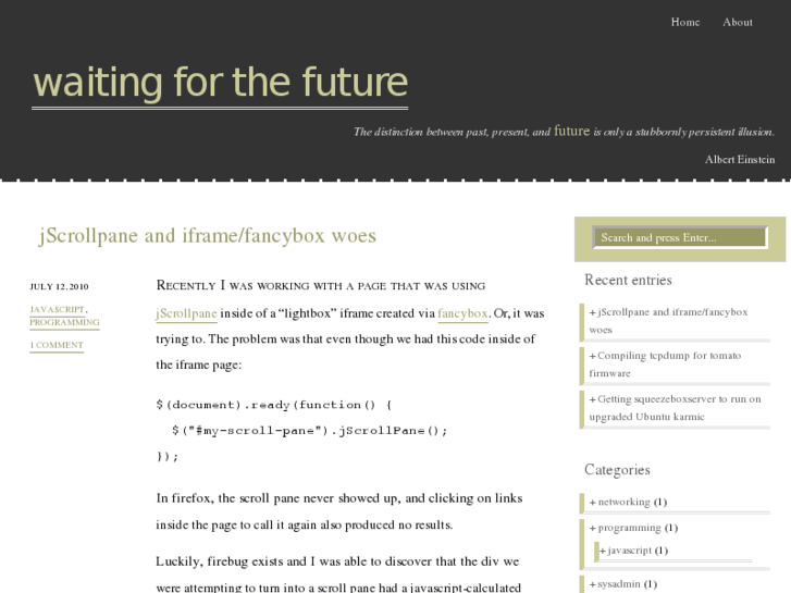 www.waitingforthefuture.org