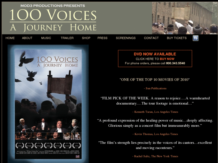 www.100voicesmovie.com