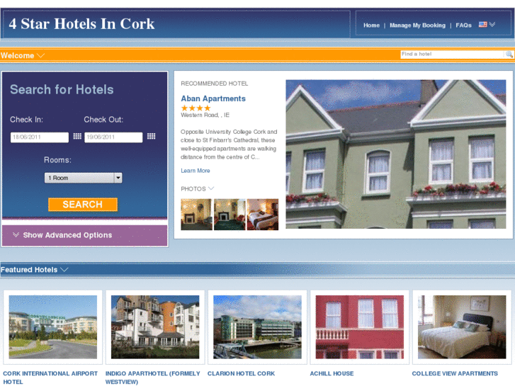 www.4starhotelsincork.com