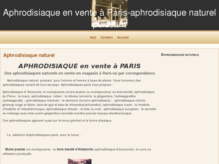 www.aphrodisiaques-paris.com