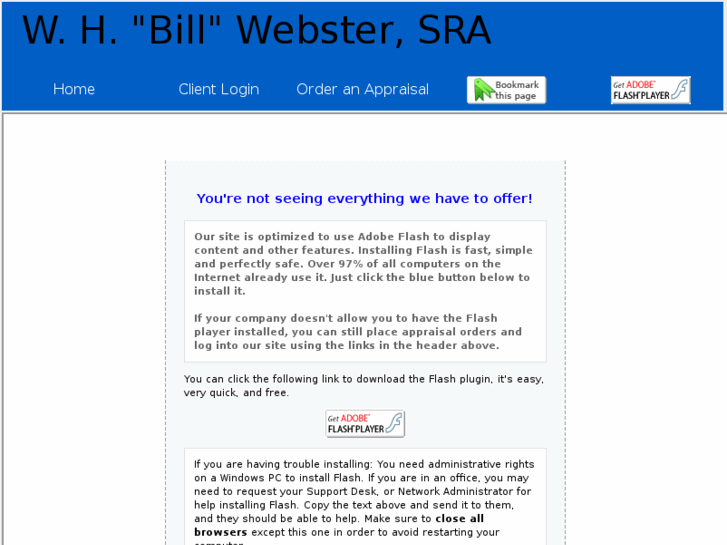 www.billwebster.org