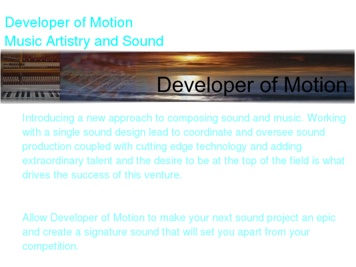 www.developerofmotion.com