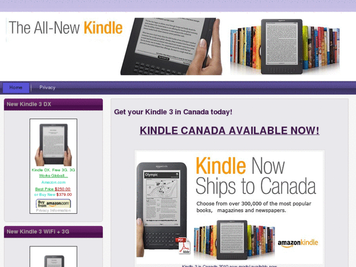 www.ereaderincanada.ca