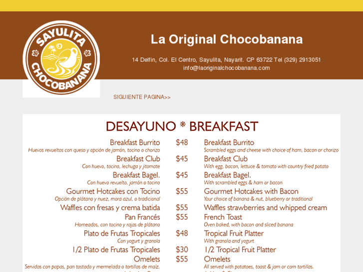 www.laoriginalchocobanana.com