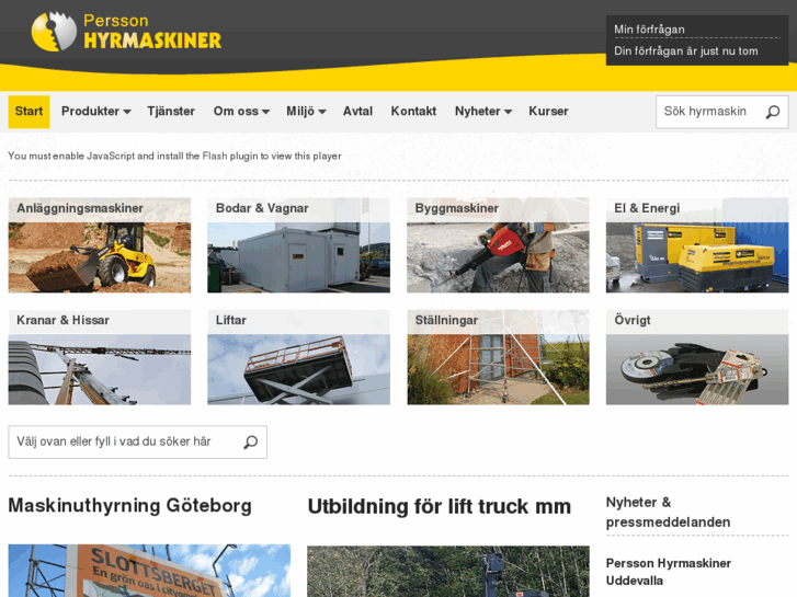 www.perssonhyrmaskiner.com