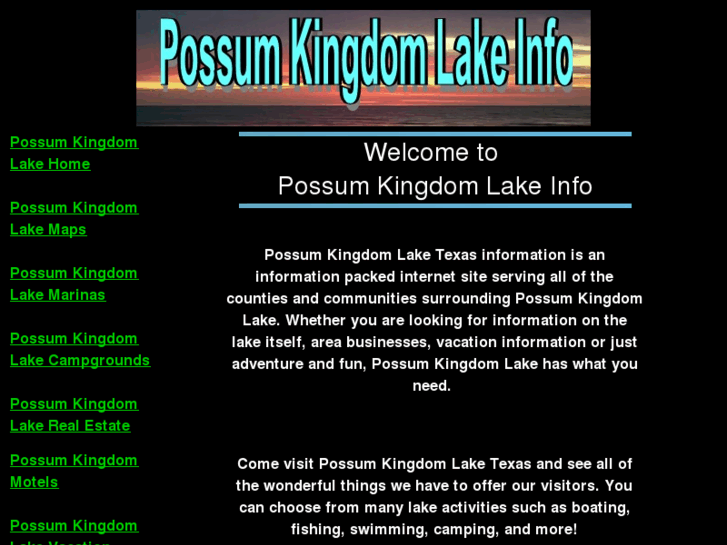 www.possumkingdomlakeinfo.com