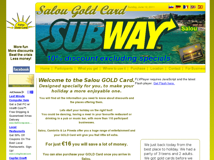 www.salougoldcard.com