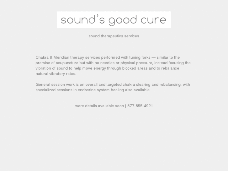 www.soundsgoodcure.com