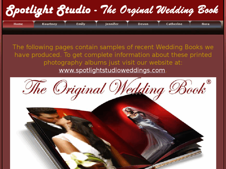 www.spotlightweddingbooks.com