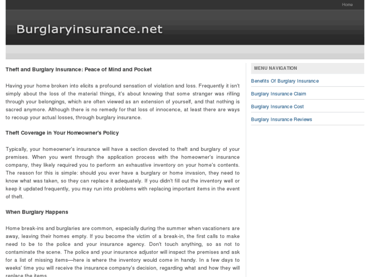 www.burglaryinsurance.net