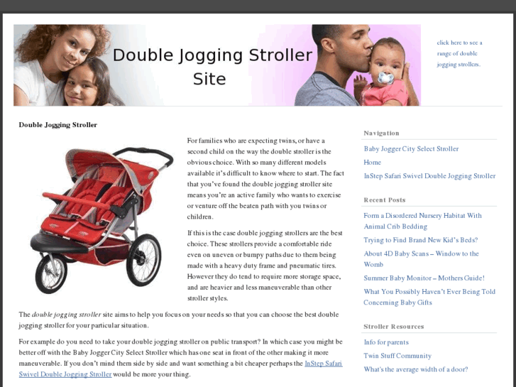www.doublejoggingstrollersite.com