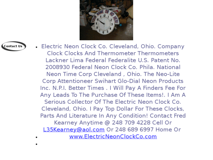 www.electricneonclockco.com