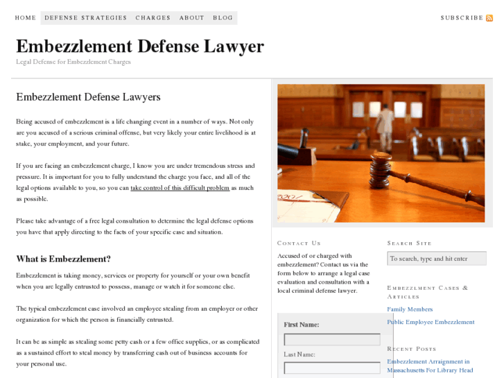 www.embezzlementdefenselawyer.com