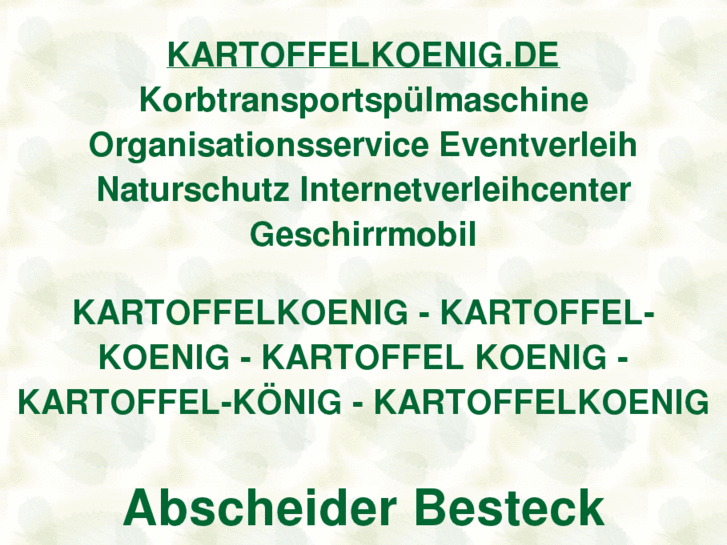 www.kartoffelkoenig.de