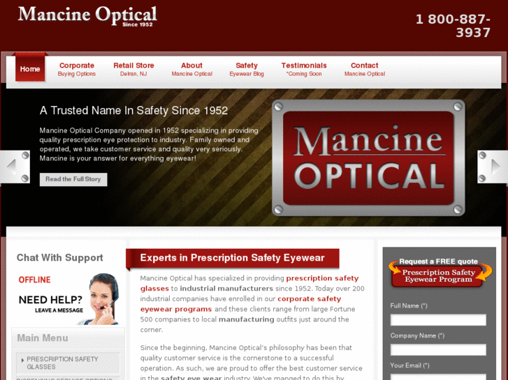 www.mancineoptical.com