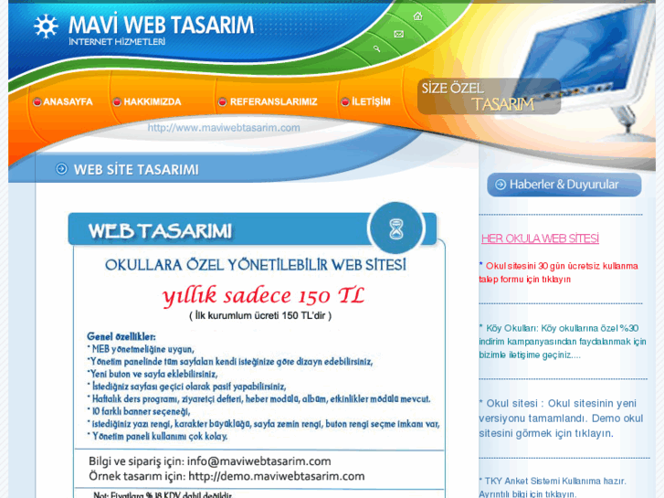 www.maviwebtasarim.com