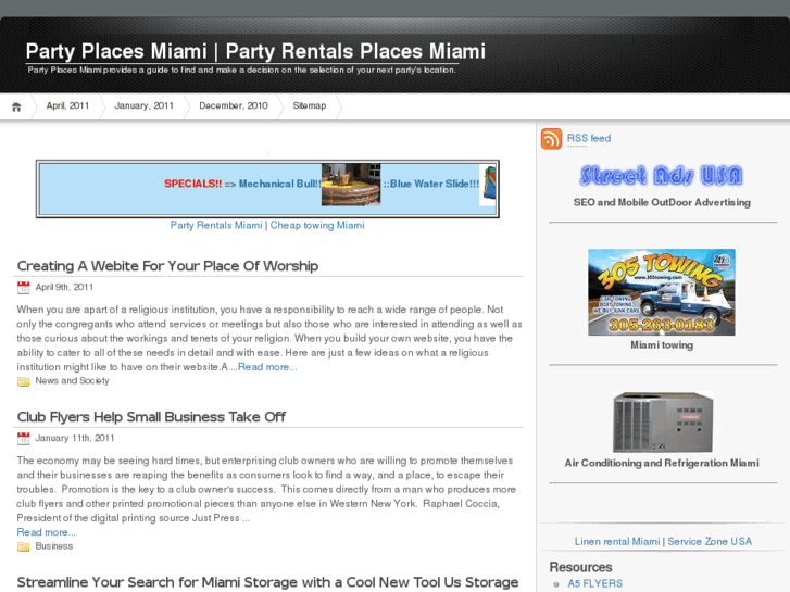 www.partyplacesmiami.com