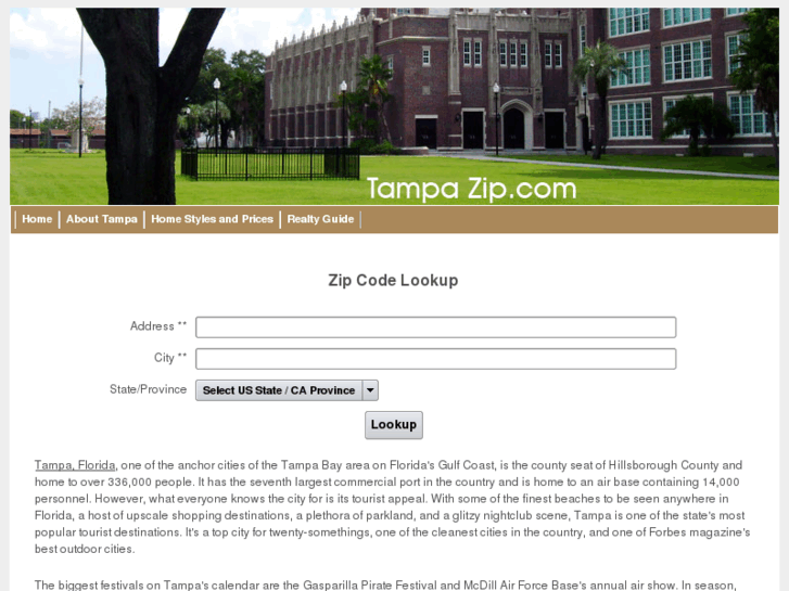 www.tampazip.com