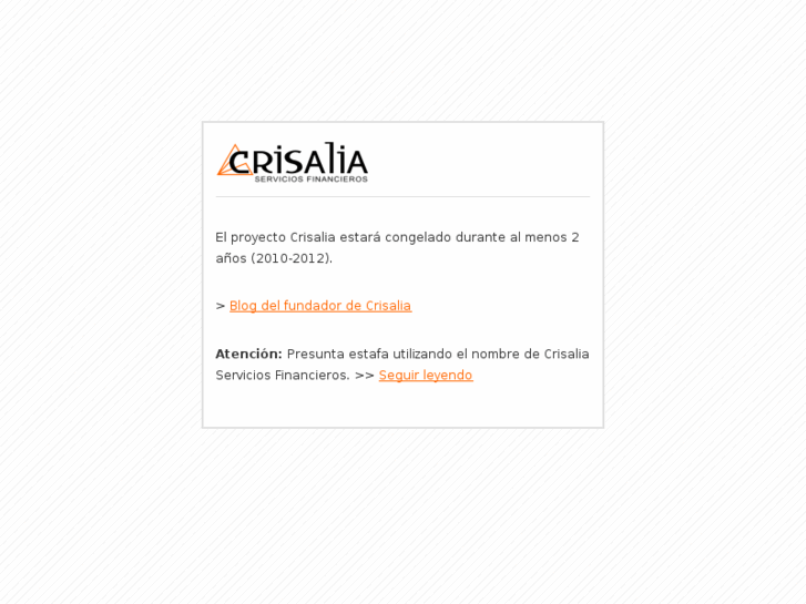 www.crisalia.com