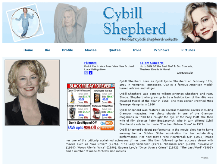 www.cybillshepherd.net