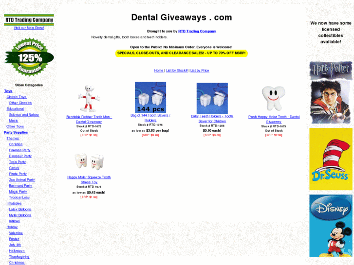 www.dentalgiveaways.com