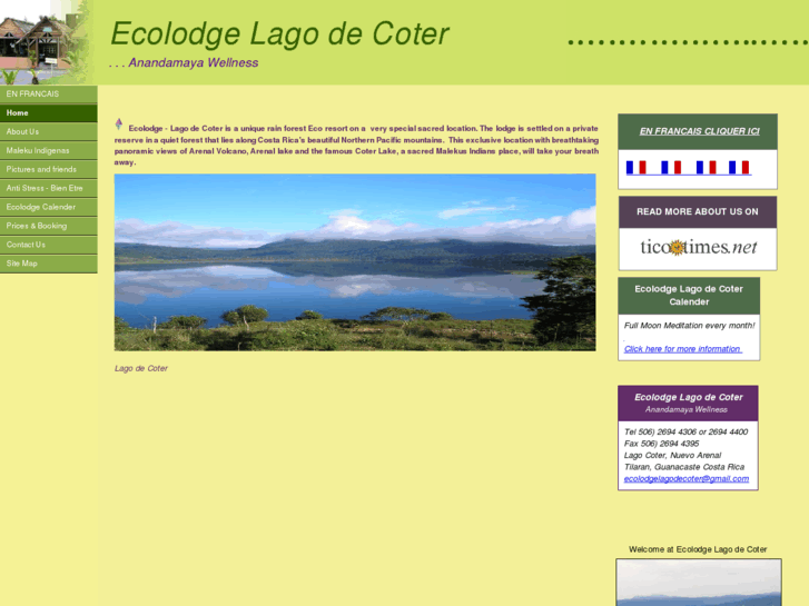 www.ecolodgeanandamaya.com