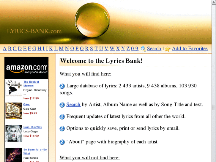 www.lyrics-bank.com