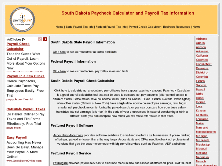 www.payrollsouthdakota.com