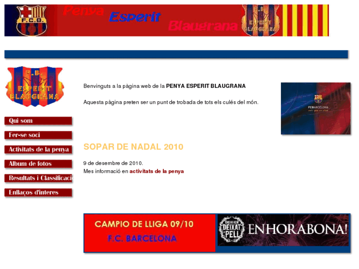 www.penyaesperitblaugrana.com