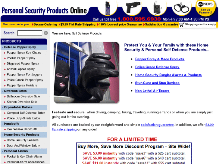 www.personalsecurityproductsonline.com