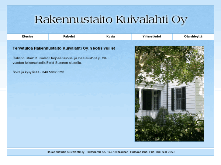 www.rakennusmaalauskuivalahti.com