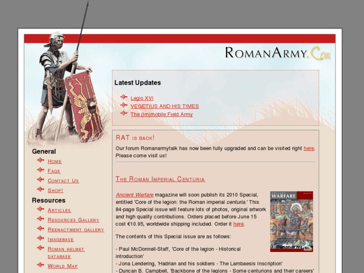 www.romanarmy.com