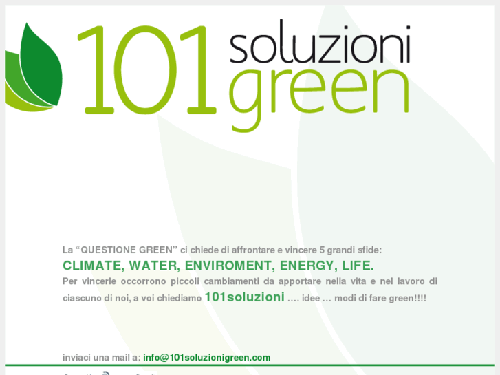 www.101soluzionigreen.com