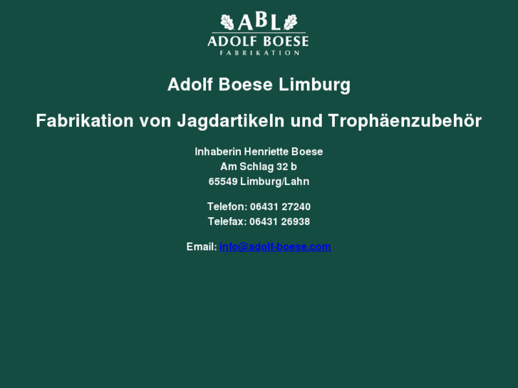 www.adolf-boese.com