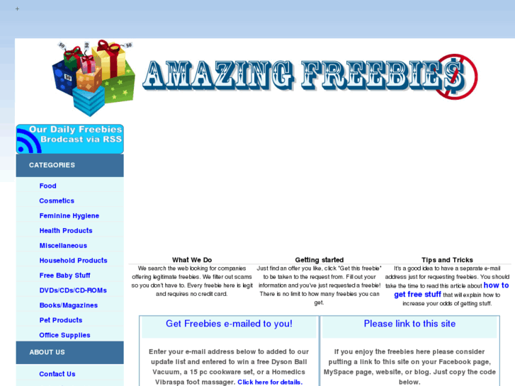 www.amazingfreebies.com