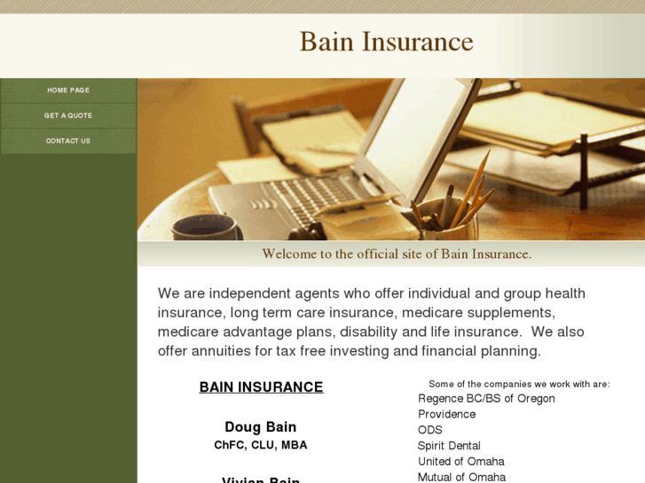 www.baininsuranceagency.com