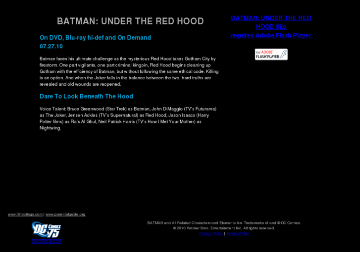 www.batmanredhood.com