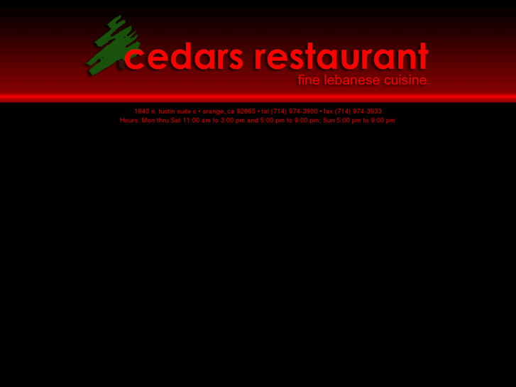 www.cedarsrestaurant.net