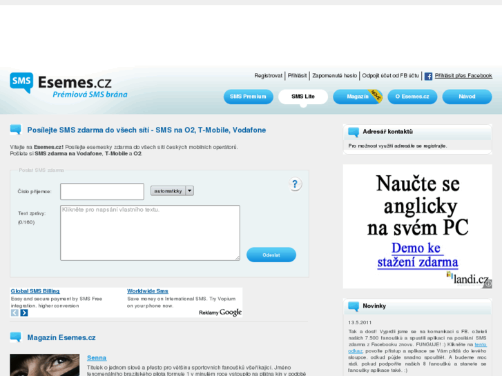 www.esemes.cz