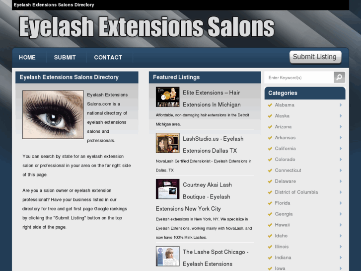 www.eyelashextensionssalons.com