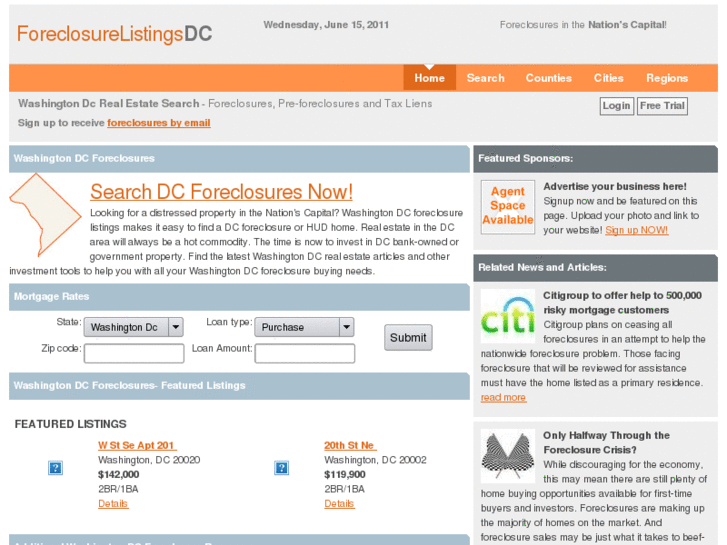 www.foreclosurelistingsdc.com