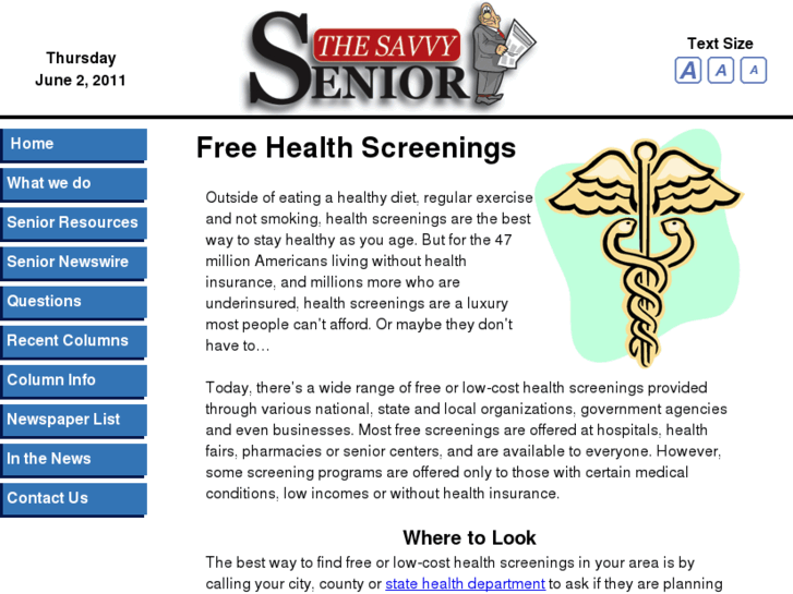 www.freehealthscreenings.org